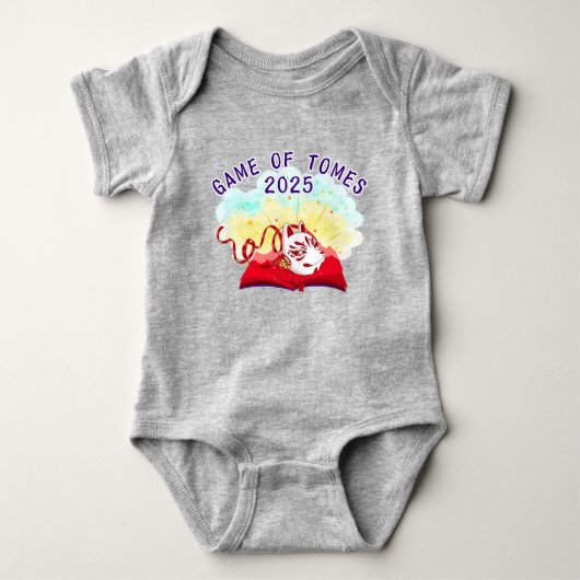 公式GOT2025ベビー・幼児用Tシャツなど ベビーボディスーツ (正面)