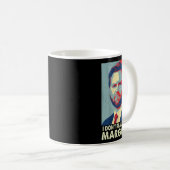 公式Iは本当にマーガレ気にトトランプおもしろいしない コーヒーマグカップ (正面右)