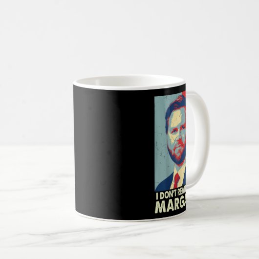 公式Iは本当にマーガレ気にトトランプおもしろいしない コーヒーマグカップ (正面右)