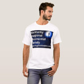 公式KRPSの幽霊の狩りのチームTシャツ Tシャツ (正面フル)