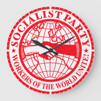 公式S.P.USAロゴウォールクロック ラージ壁時計