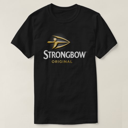 公式Strongbowアップルサイダー商品クラシック Tシャツ (デザイン正面)