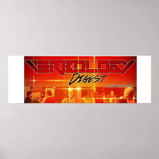 公式VERBOLOGY DIGESTポスター ポスター (正面)