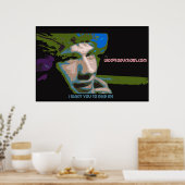 公式WOC私のポスターが必要 ポスター (キッチン)