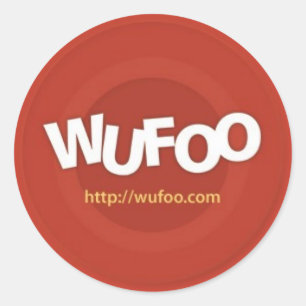 公式Wufooステッカー ラウンドシール
