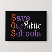 公救学校 缶バッジ (正面)