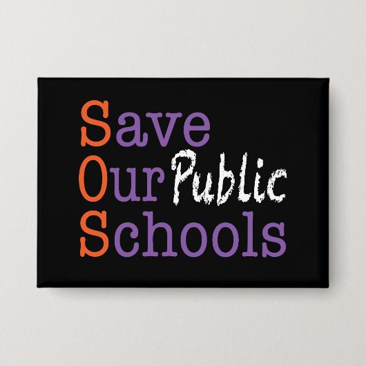 公救学校 缶バッジ (正面)