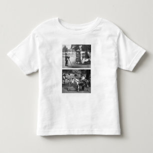 公有地そして待っている賃借り、18の写真撮影 トドラーTシャツ