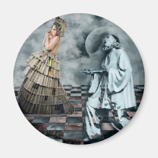 公正なイエスター マグネット (正面)