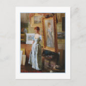 公正な批評家チャールズ・コートニー・カーラン ポストカード (正面)