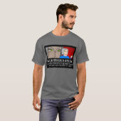 公正な激怒Demotivator Tシャツ (正面フル)