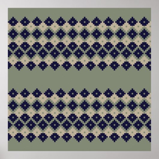 公正アーガイルisseamless pattern designabstract, ポスター (正面)