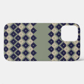公正アーガイルisseamless pattern designabstract, Case-Mate iPhoneケース (裏面 (横))