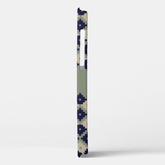 公正アーガイルisseamless pattern designabstract, Case-Mate iPhoneケース (裏面 / 左)