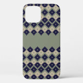 公正アーガイルisseamless pattern designabstract,  Case-Mate iPhoneケース (裏面)