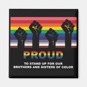 公民権プライド磁石- LGBTQA -BLM マグネット