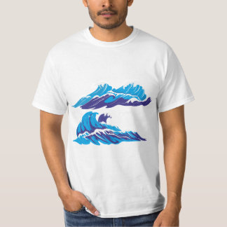 公海と波 Tシャツ