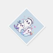 公海を忘れて！ スタンダードカクテルナプキン (角)