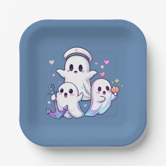 公海を忘れて！ ペーパープレート (正面)