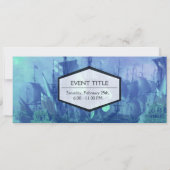 公海を航行する船 招待状 (裏面)