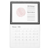 公海上の海賊船 カレンダー (2月 2026)