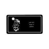 公海上の海賊船 ラベル (正面)