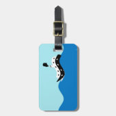 公海上クルーズライナー ラゲッジタグ (正面縦)