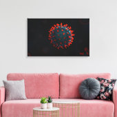 公然の敵 キャンバスプリント (インサイチュ (リビング))