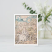 公爵による多数の動物の中のマリア ポストカード (スタンド正面)