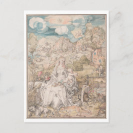 公爵による多数の動物の中のマリア ポストカード