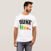 公爵の電池寿命 Tシャツ (正面フル)