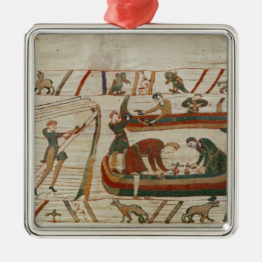 公爵の順序の下の造る船 メタルオーナメント (正面)