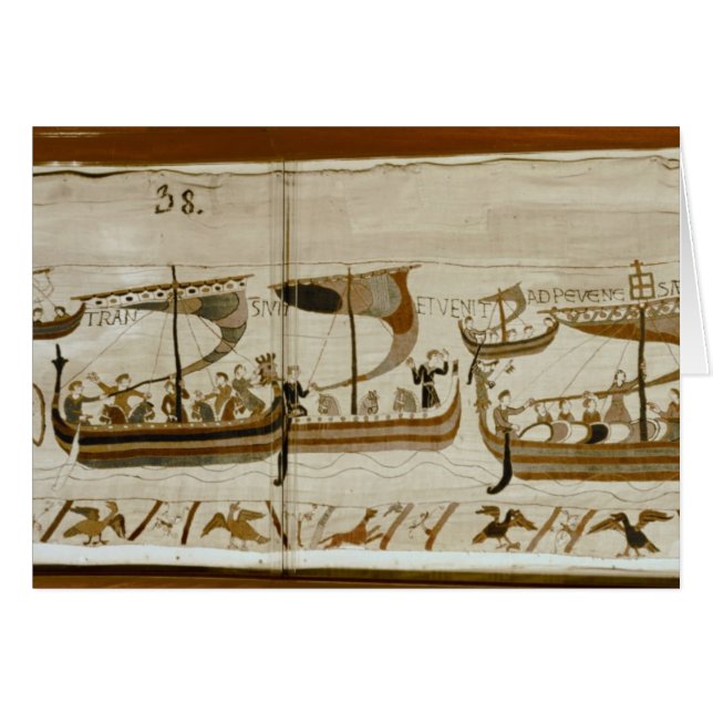 公爵ウィリアムおよび彼の艦隊の十字Pevensey (正面横)