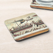 公爵ウィリアムおよび彼の艦隊はPeにチャネルを交差させます コースター (左側)