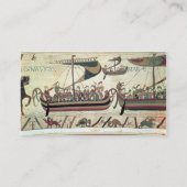 公爵ウィリアムおよび彼の艦隊はPeにチャネルを交差させます 名刺 (裏面)