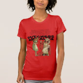 公爵夫人のアリス豚コショウ Tシャツ (正面)