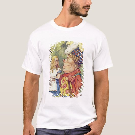 公爵夫人を持つアリス Tシャツ (正面)