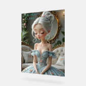 公爵夫人エララ:優雅なエレガンス アクリルサイン (傾斜)