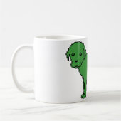 公爵犬事実上ペット コーヒーマグカップ (左)