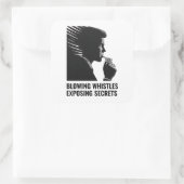 公益通報者のステッカーセット スクエアシール (バッグ)