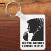 公益通報者 キーホルダー (正面)