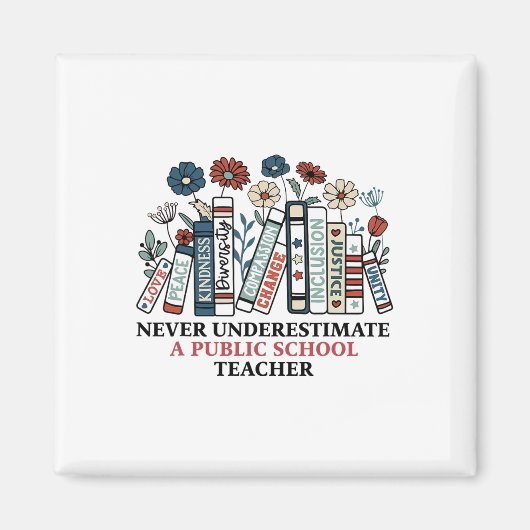 公立学校の先生ハリス マグネット (正面)