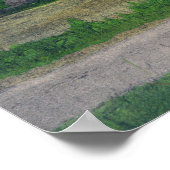 公立学校の外観 ポスター (角)