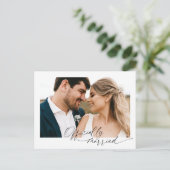 公結婚した式結婚の駆け落ち ポストカード (スタンド正面)