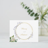 公結婚式はがき  ポストカード (スタンド正面)