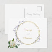 公結婚式はがき  ポストカード (正面/裏面)