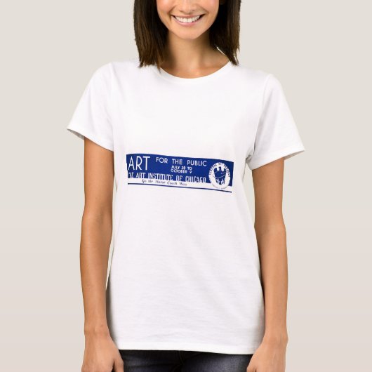 公衆のための芸術- WPAポスター- Tシャツ (正面)