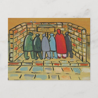 公衆トイレ ポストカード