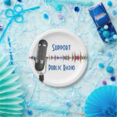 公衆無線をサポート ペーパープレート (パーティー)