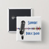 公衆無線をサポート 缶バッジ (正面&裏面)